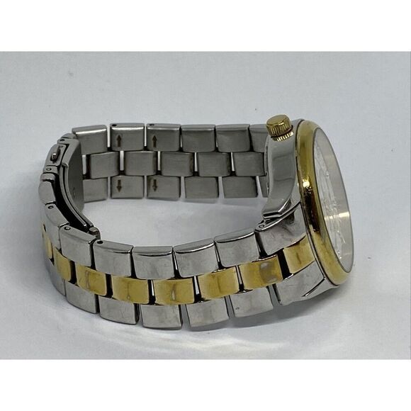 Fossil BQ1564 Unisex Two Tone Stainless Steel Analog Silver Dial Watch XX523 - Picture 12 of 12